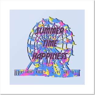 NEON SUMMERTIME! Posters and Art